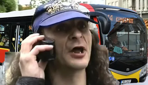 Dělej, už jste tady měli bejt 4 minuty, ty magore!